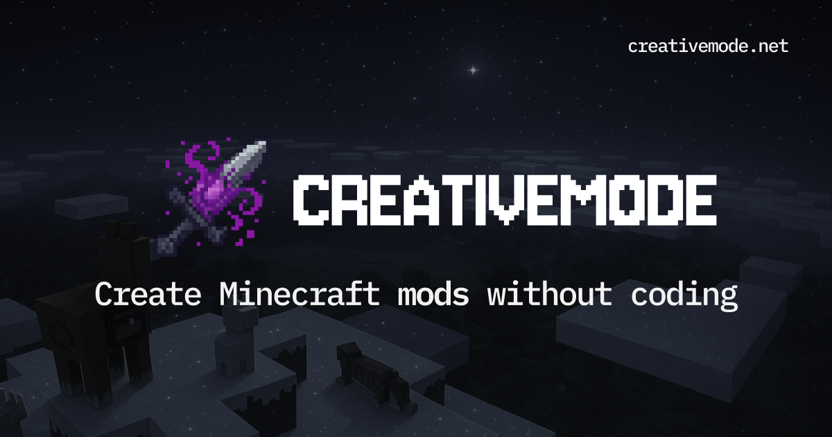 Creativemode Review: Build Minecraft Mods with AI, No Coding Needed