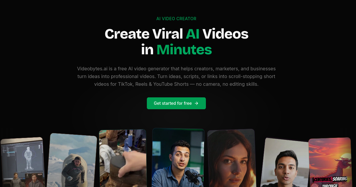 Videobytes.ai Review: Master Short-Form AI Video Without a Camera